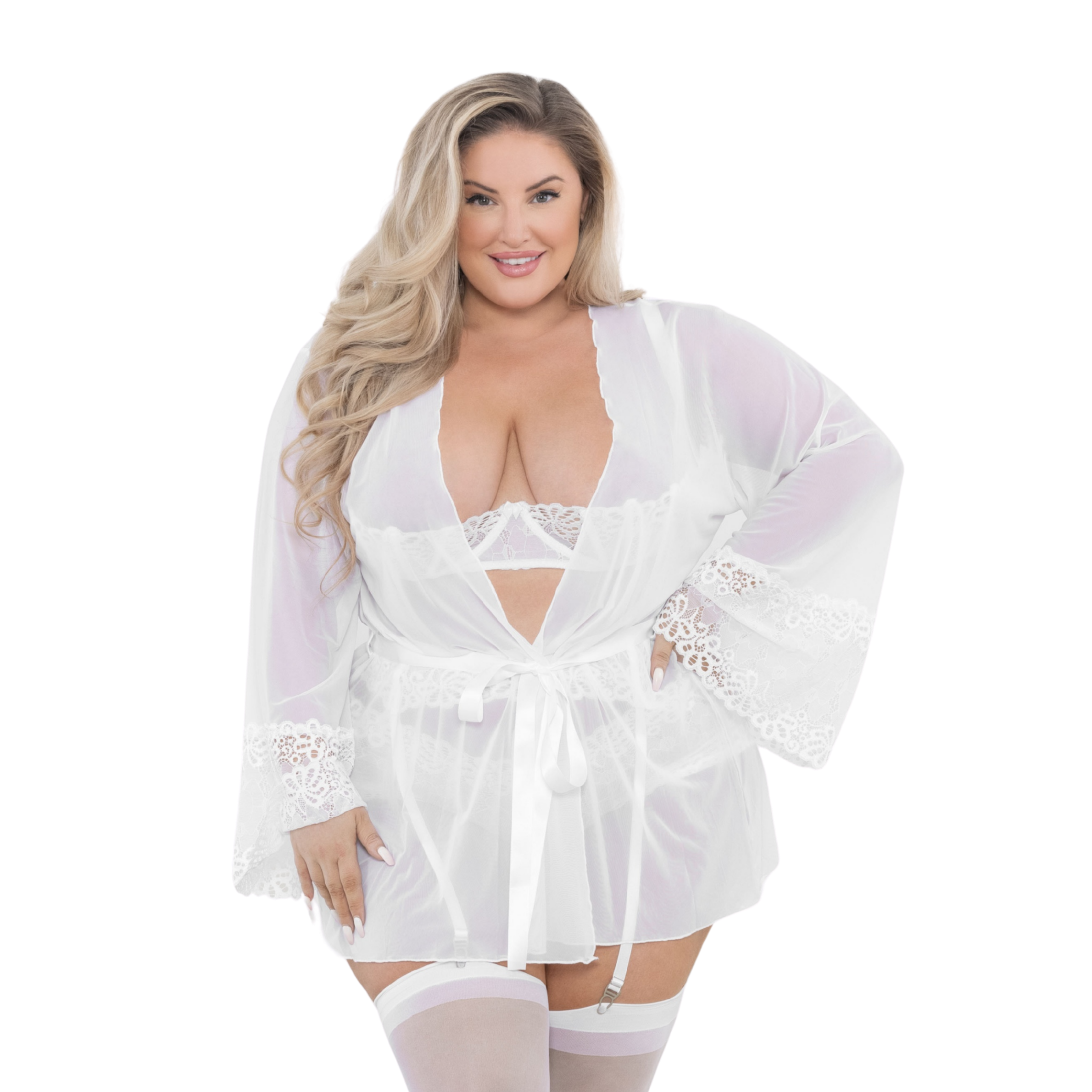 M&M Lace Robe