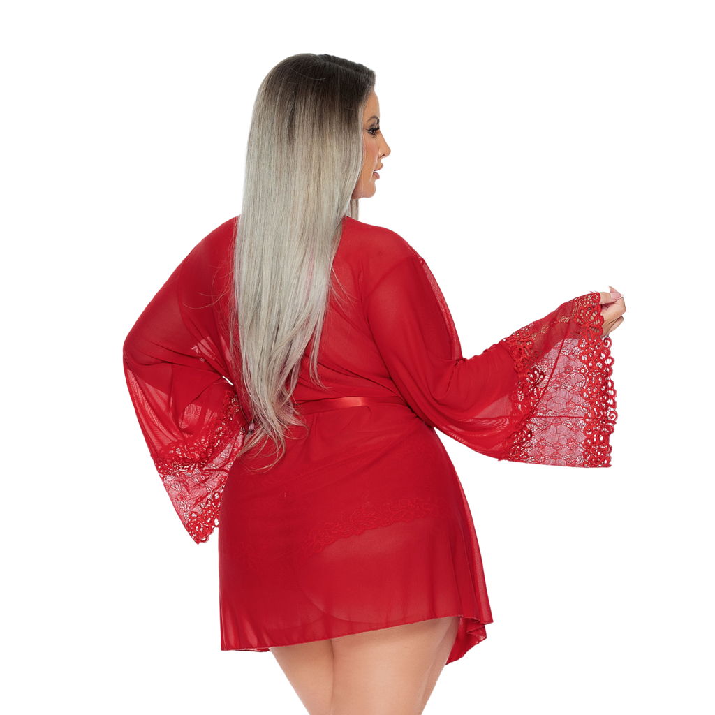 M&M Lace Robe