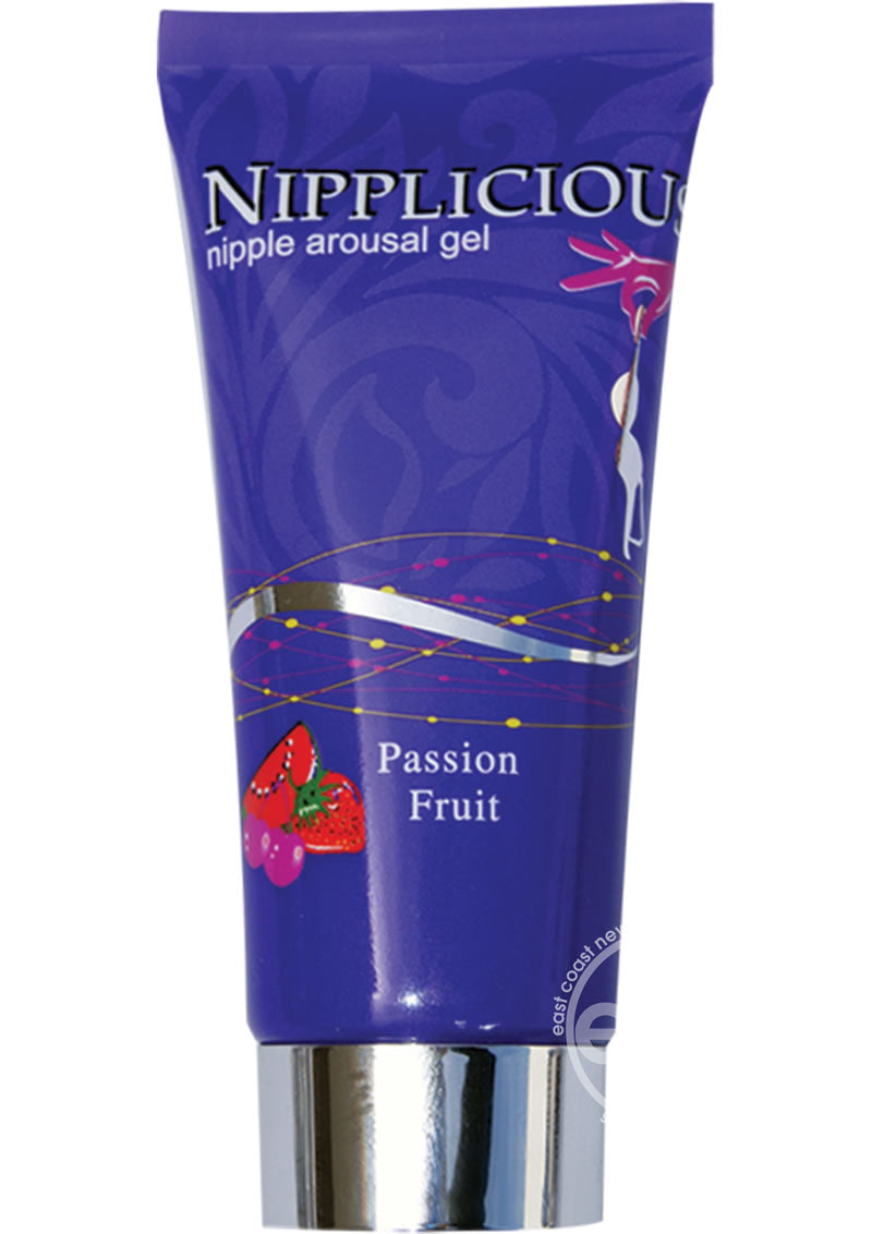 NIPPLICIOUS Nipple Arousal Gel Passion Fruit 1oz
