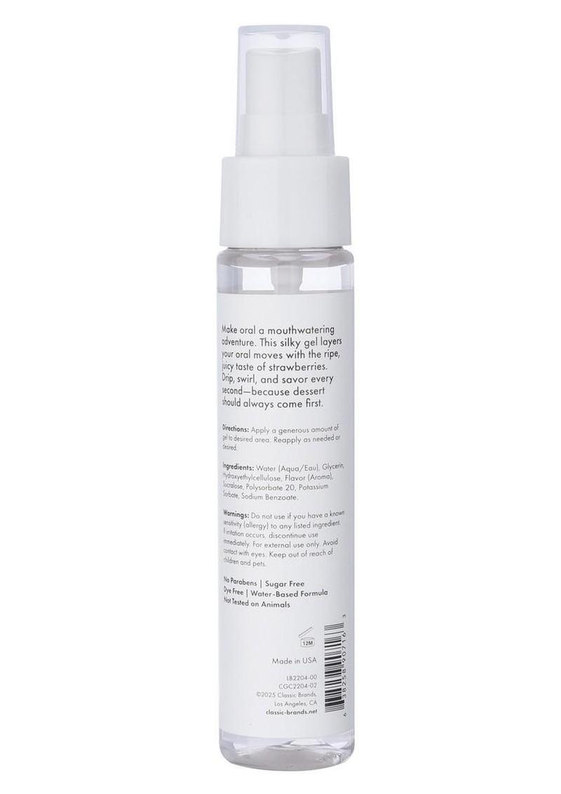 CGC Blow Me Oral Sex Gel 2oz - Strawberry